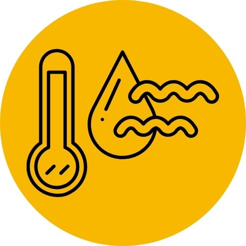 Icona trattamenti semitrasparenti